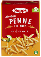 Penne Fullkorn 525g Sopps