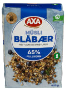 Musli Blåbær 630g Axa