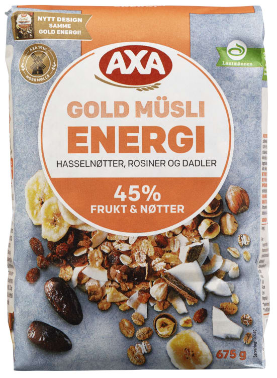 Musli Energi 675g Axa