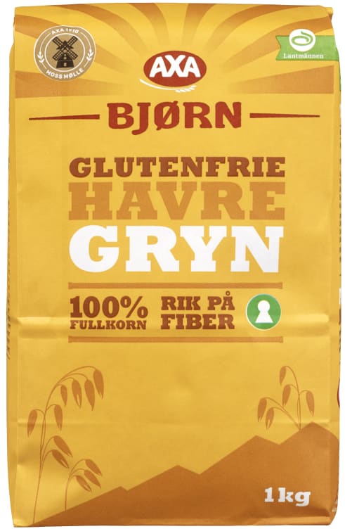 Bilde av Havregryn Store glutenfri 1kg Axa