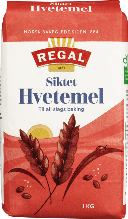 Hvetemel 1kg Regal