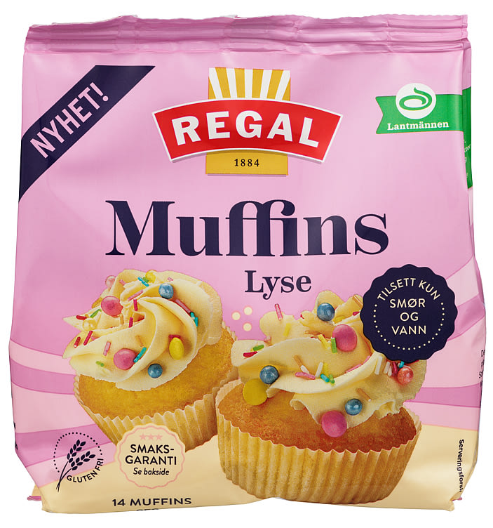 Product Image for Muffins Lys 350g Regal