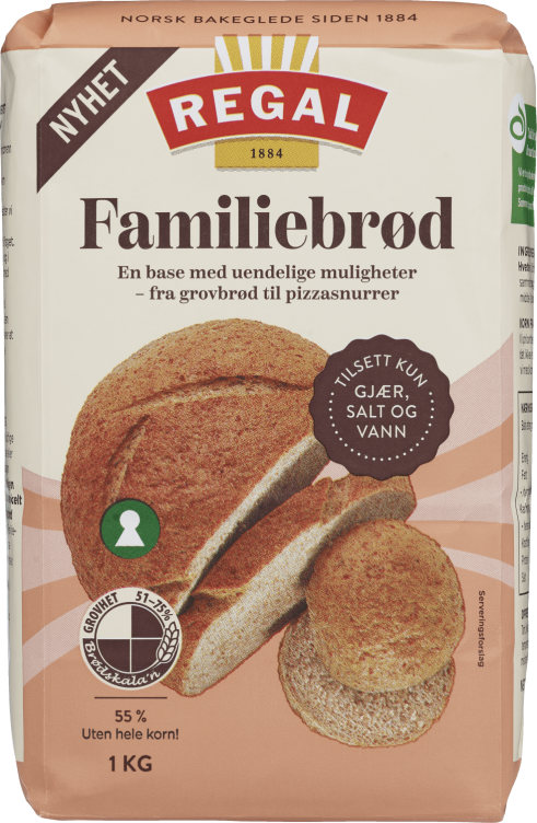 Familiebrød 1kg Regal