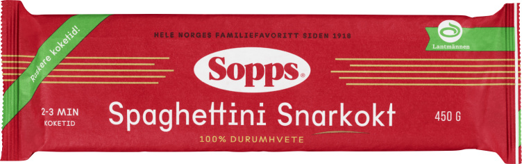 Spaghettini 450g Sopps
