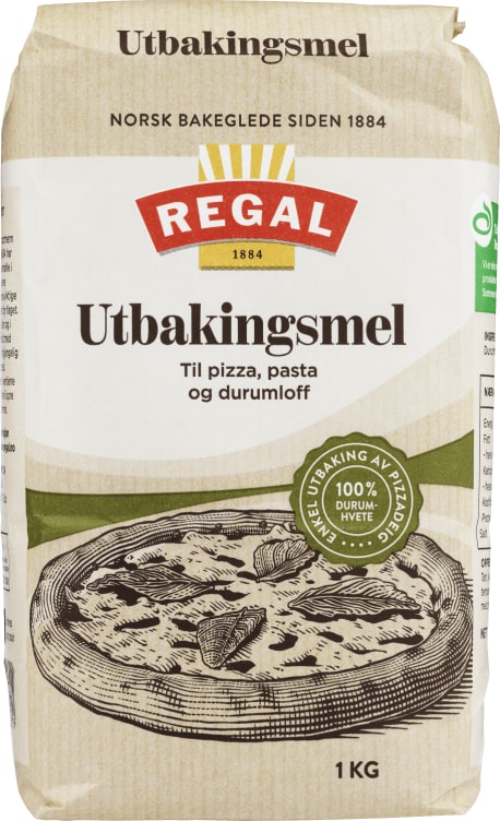 Utbakingsmel 1kg Regal
