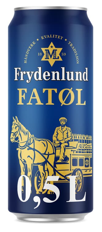 Frydenlund Fatøl 0,5l boks