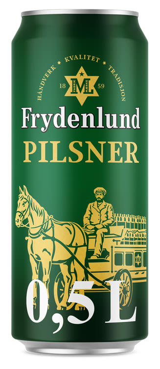 Frydenlund Pilsner 0,5l boks