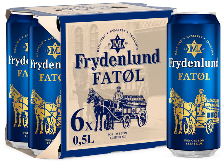 Frydenlund Fatøl 0,5lx6 boks
