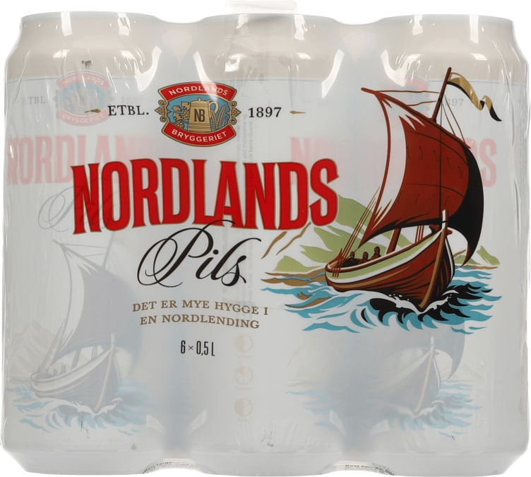 Nordlands Pils 0,5lx6 boks