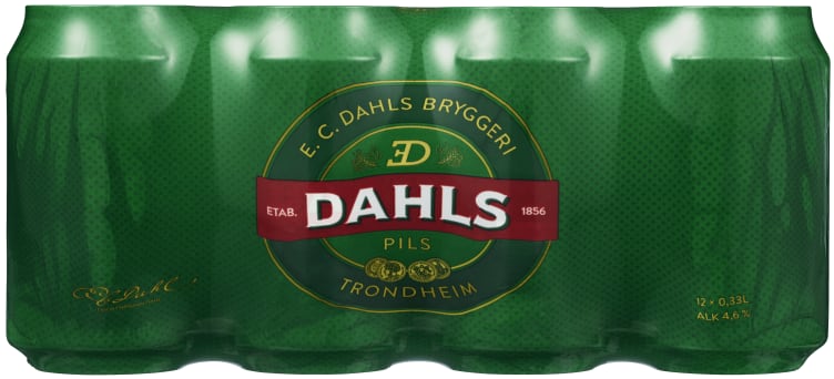 Dahls Pils 0,33lx12 boks