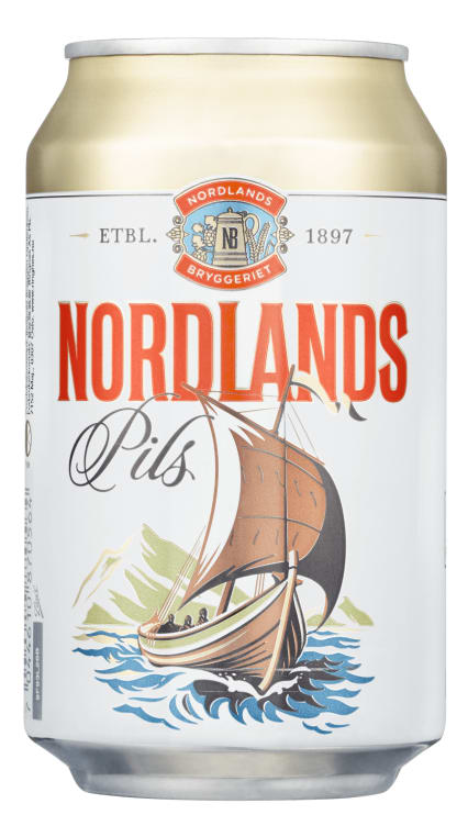 Nordlands Pils 0,33l boks