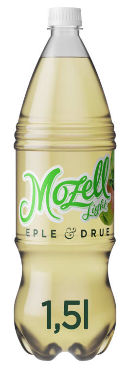 Mozell Light Drue&Eple 1,5l flaske