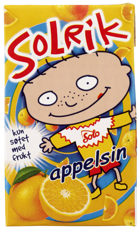 Solrik Appelsin Lettere 0,25l