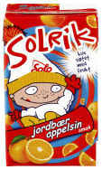 Solrik Jordbær/appelsin Lettere 0,25l