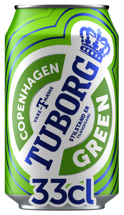 Tuborg Grønn 0,33l boks