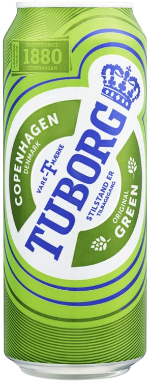 Tuborg Grønn 0,5l boks