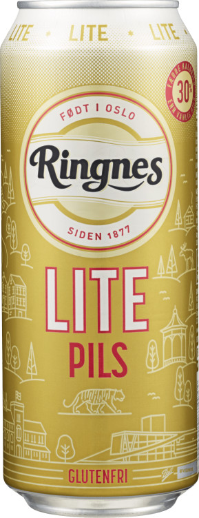 Ringnes Lite 0,5l boks