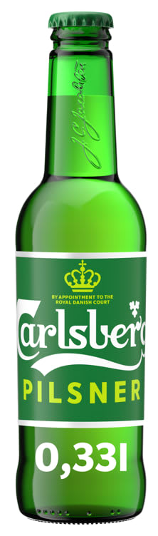 Carlsberg Pilsner 0,33l flaske