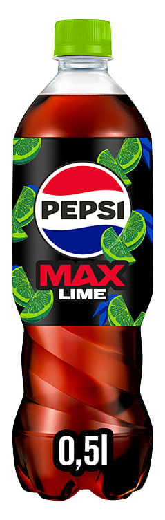 Pepsi Max Lime 0,5l flaske