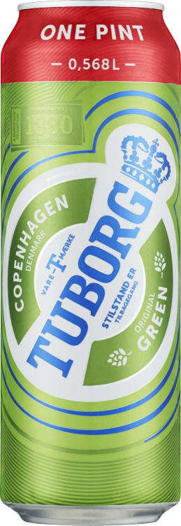 Bilde av Tuborg Grøn Pint 0,568l boks