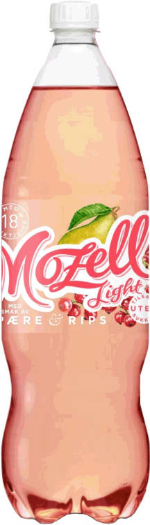 Mozell Light Pære&Rips 1,5l flaske