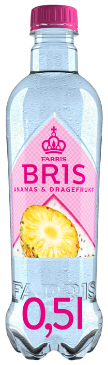 Farris Bris Ananas&Dragefrukt 0,5l flaske