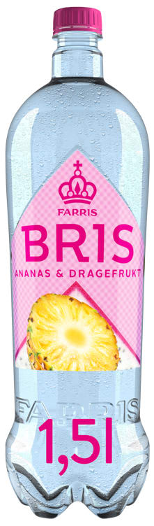 Farris Bris Ananas&Dragefrukt 1,5l flaske
