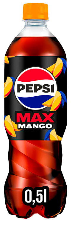Pepsi Max Mango 0,5l flaske