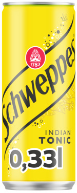 Tonic Water 0,33l boks Schweppes