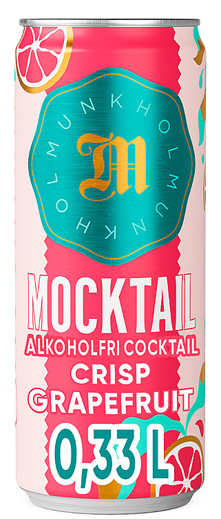 Munkholm Mocktail Grapefruit 0,33l boks