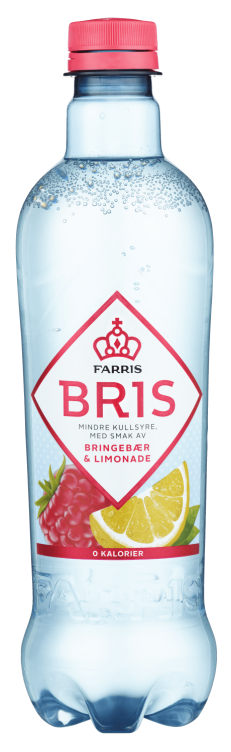 Farris Bris Bringebær&Limonade 0,5l flaske