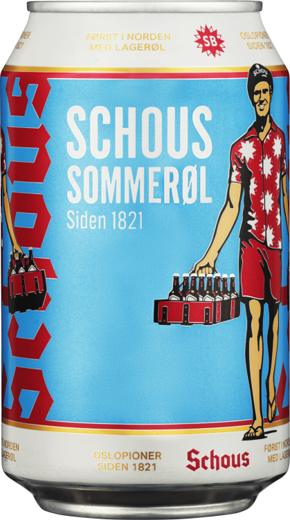 Schous Sommerøl 0,33l boks