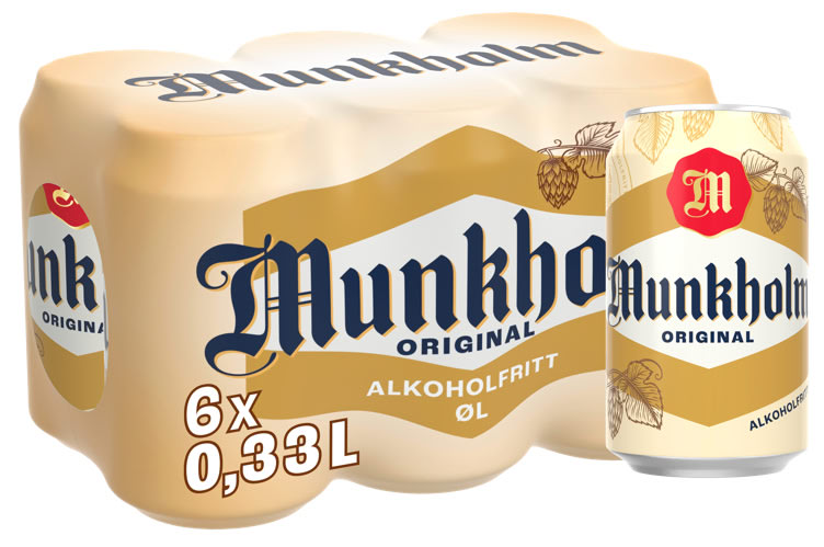 Munkholm 0,33lx6 boks