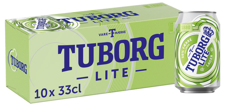 Tuborg Lite 0,33lx10 boks