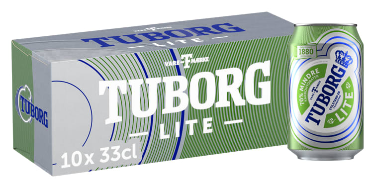 Tuborg Lite 0,33lx10 boks