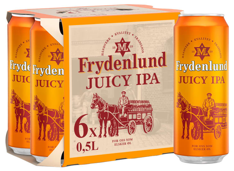 Frydenlund Juicy Ipa 0,5lx6 boks