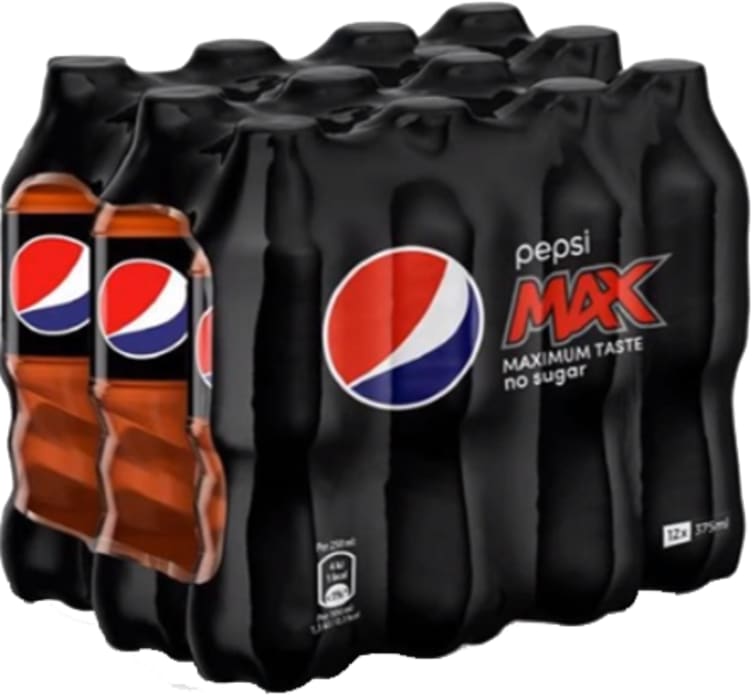 Pepsi Max 0,375lx12 flaske