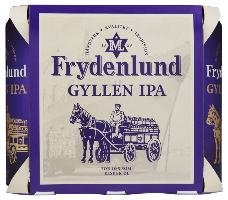 Frydenlund Gyllen Ipa 0,5lx6 boks