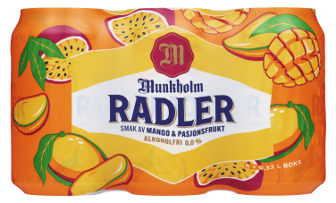 Munkholm Radler Mango/Pasjon 0,33lx6 boks