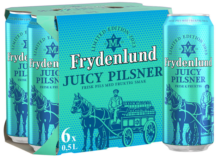 Frydenlund Juicy Pils 0,5lx6 boks