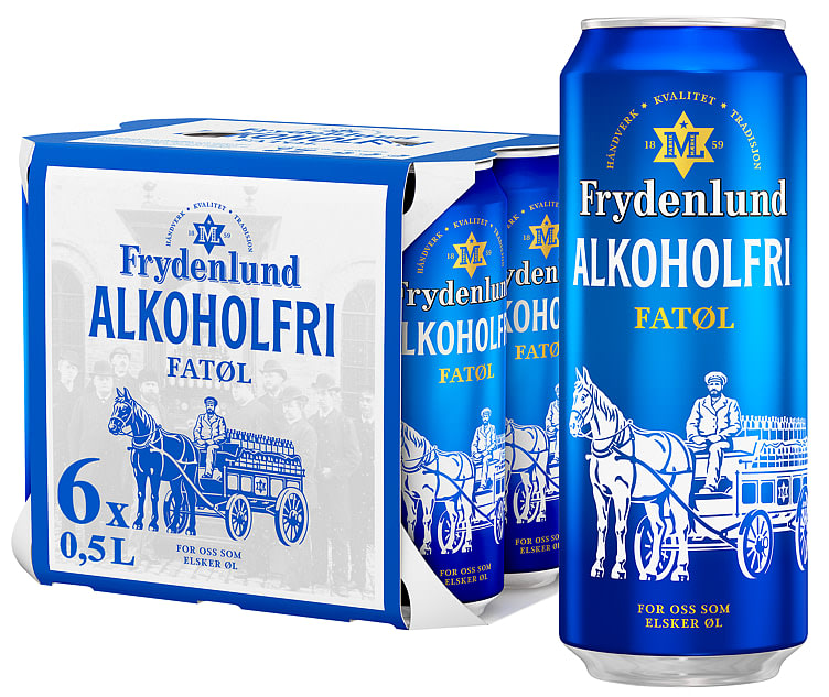 Frydenlund Fatøl Alko.Fri 0,5lx6 boks