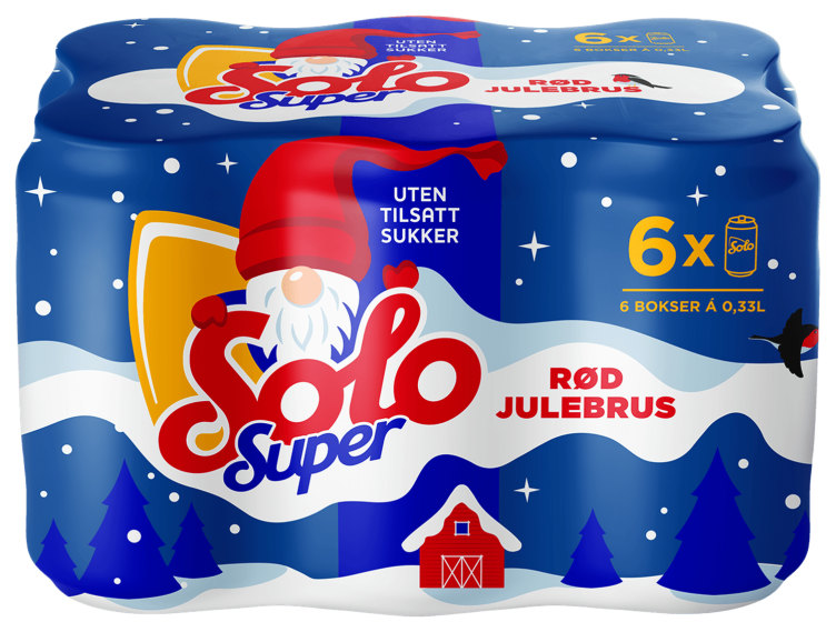 Solo Super Julebrus 0,33l 6pk