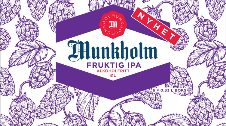 Munkholm Fruktig Ipa 0,33lx6 boks