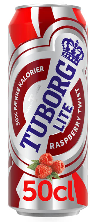 Tuborg Lite Raspberry Twist 0,5l boks