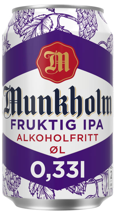 Munkholm Fruktig Ipa 0,33l boks