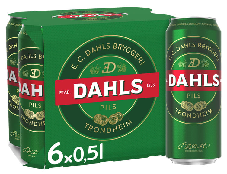 Dahls Pils 0,5lx6 boks