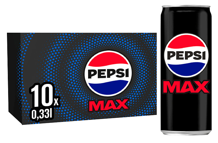 Pepsi Max 0,33lx10 boks