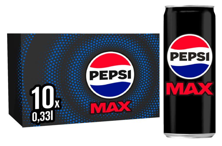 Product Image for Pepsi Max 0,33lx10 boks
