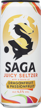 Saga Juicy Seltzer Dragon&Passion 0,33 boks