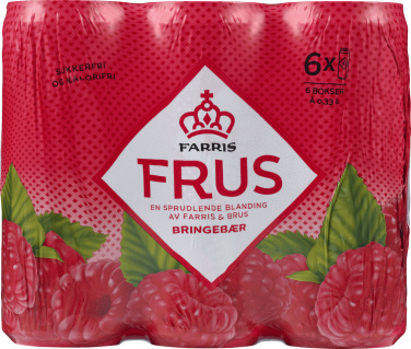 Farris Frus (Bringebær 0,33lx6 boks)